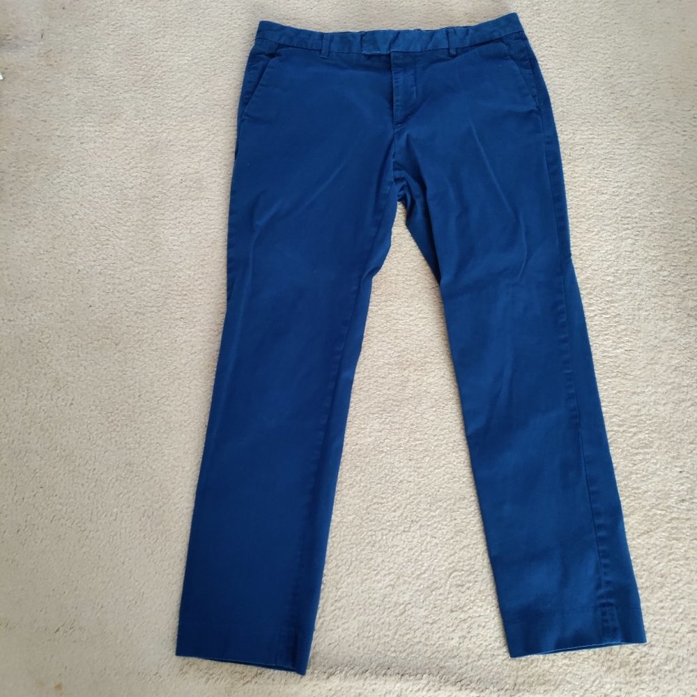Men's Fairlane Blue Chino Pants 36x32 Cond: Good Cotton Blend